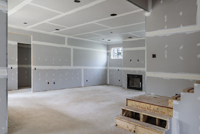 finished drywall basement remodel green bay wi